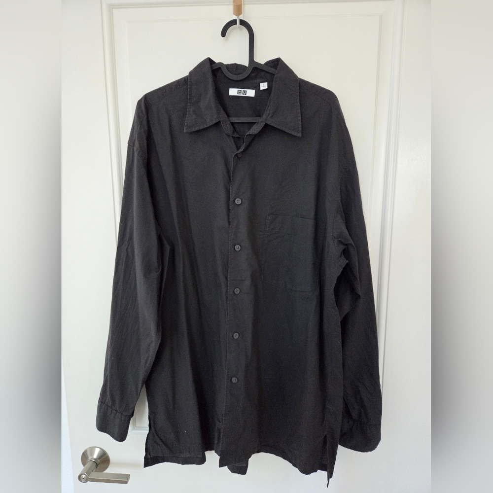 Black Button-Up Shirt